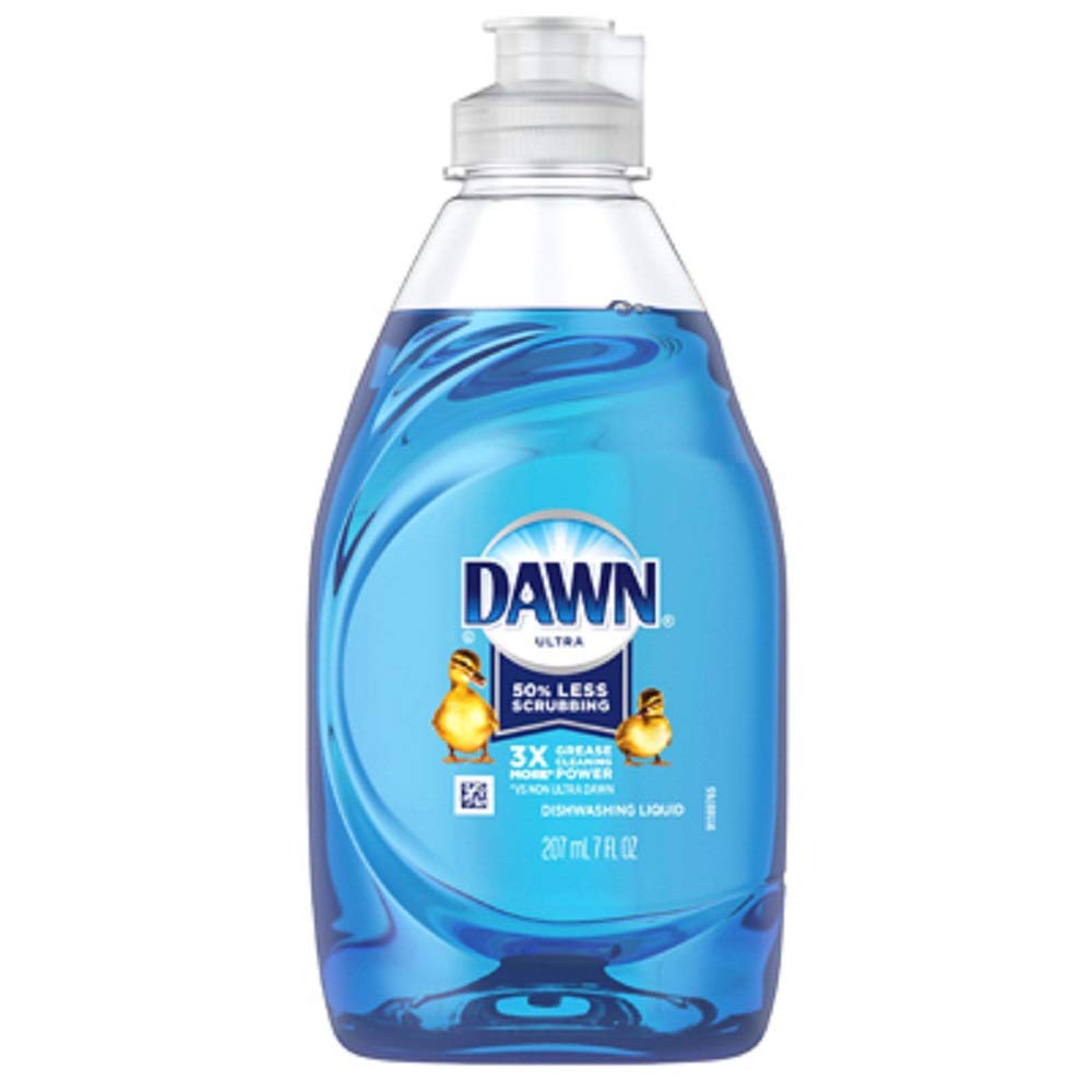 Dawn Ultra Original Dish Soap Refill Jug, Large Size Blue Liquid Dishwashing Detergent, Powerful Dish Soap for Grease, 51.5 oz