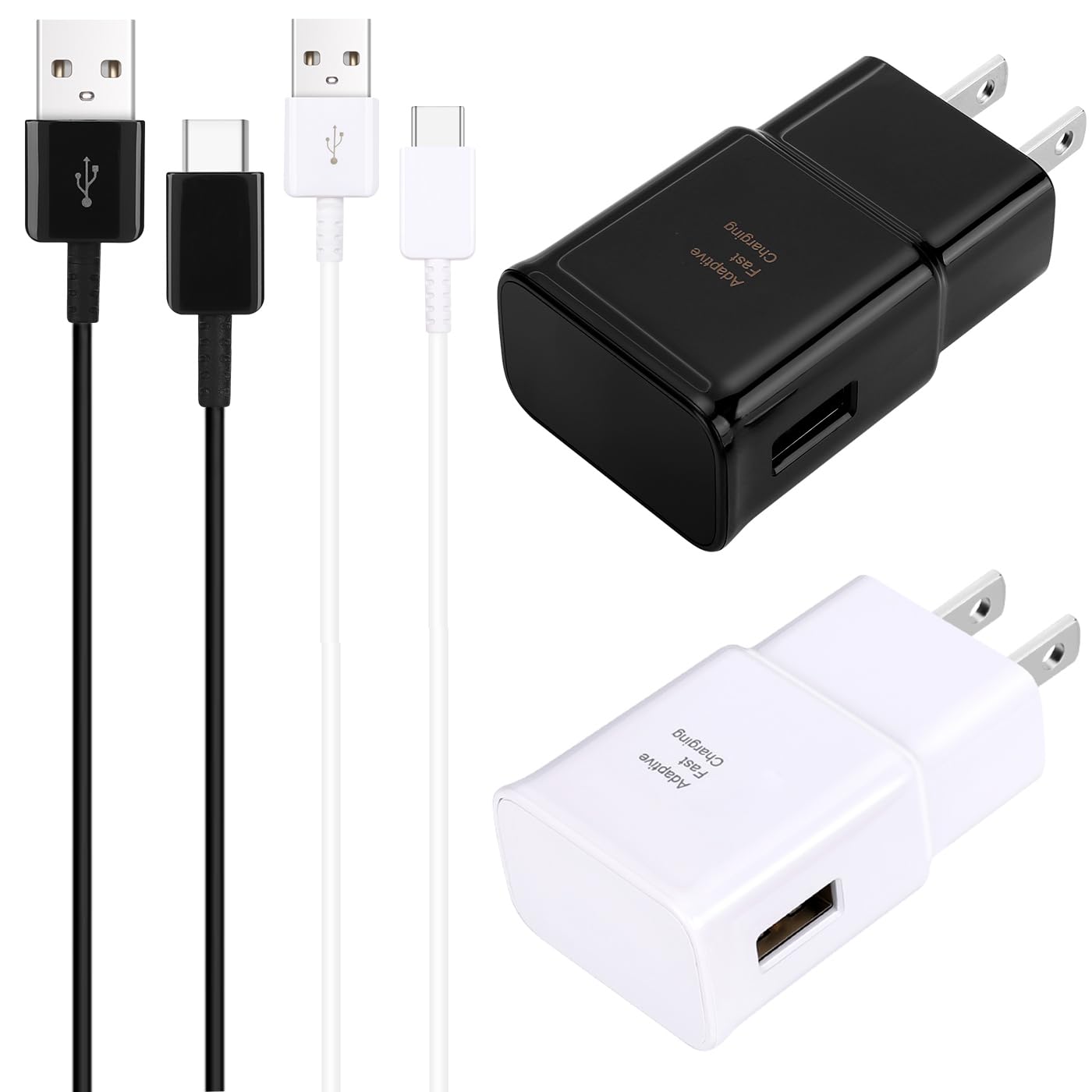 Phone Charger USB C Charger Fast Samsung Charger Type C Chargers Fast Charging Android Charger for Samsung Galaxy S26/S25/S24/S23/S22/S21/S20/S10/S10/S10E/S9/S8,Note 8 9 10 with 6.6Ft Cable Cord