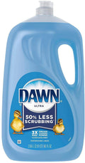 Dawn Ultra Original Dish Soap Refill Jug, Large Size Blue Liquid Dishwashing Detergent, Powerful Dish Soap for Grease, 51.5 oz