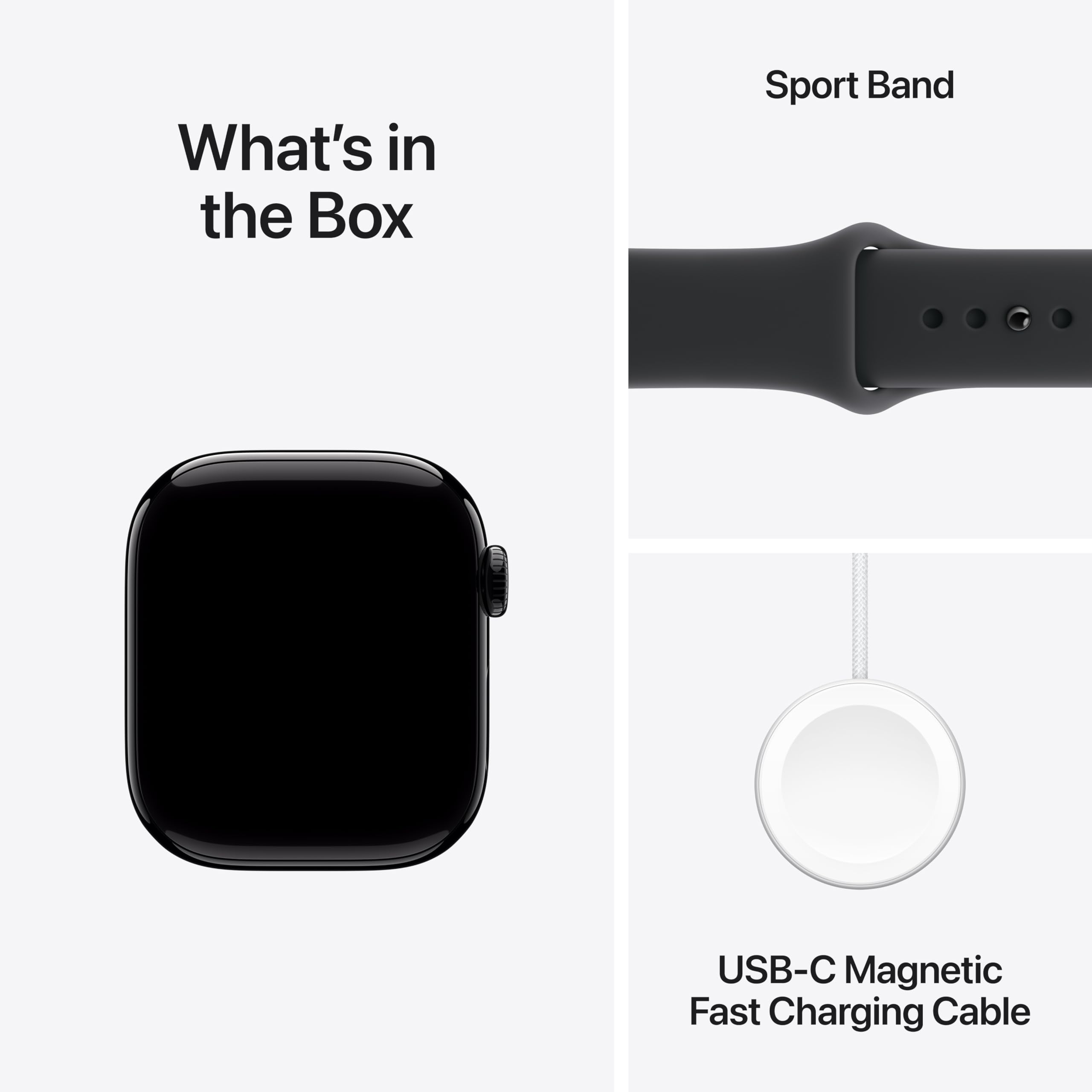 Apple Watch Series 11 [GPS 42mm] Smartwatch with Rose Gold Aluminum Case with Light Blush Sport Band - S/M. Sleep Score, Fitness Tracker, Health Monitoring, Always-On Display, Water Resistant