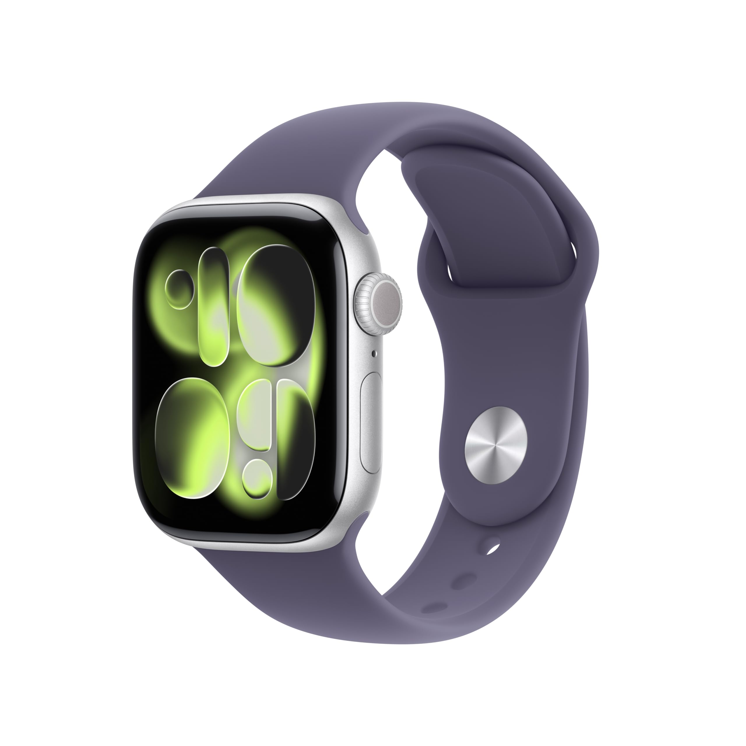 Apple Watch Series 11 [GPS 42mm] Smartwatch with Rose Gold Aluminum Case with Light Blush Sport Band - S/M. Sleep Score, Fitness Tracker, Health Monitoring, Always-On Display, Water Resistant