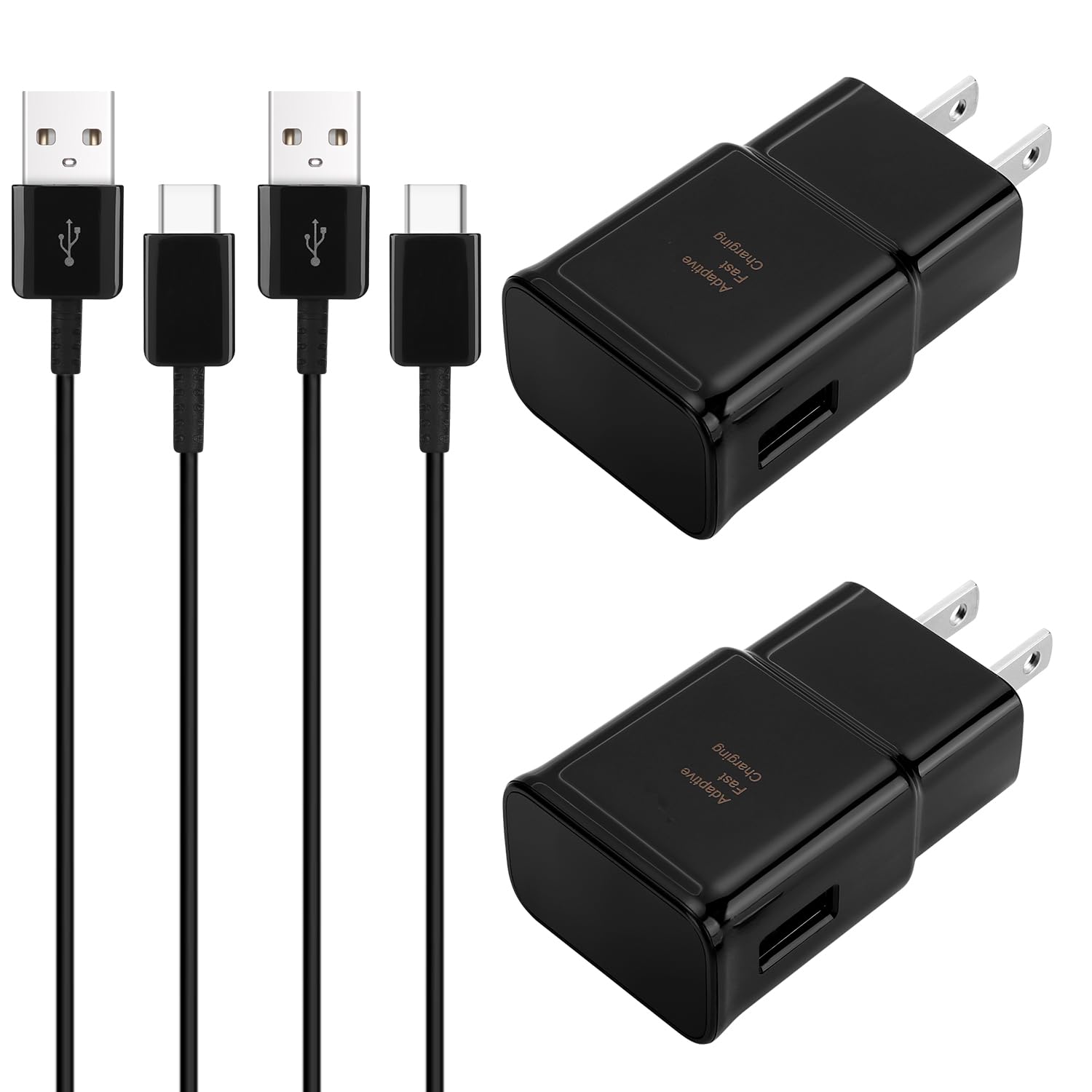 Phone Charger USB C Charger Fast Samsung Charger Type C Chargers Fast Charging Android Charger for Samsung Galaxy S26/S25/S24/S23/S22/S21/S20/S10/S10/S10E/S9/S8,Note 8 9 10 with 6.6Ft Cable Cord