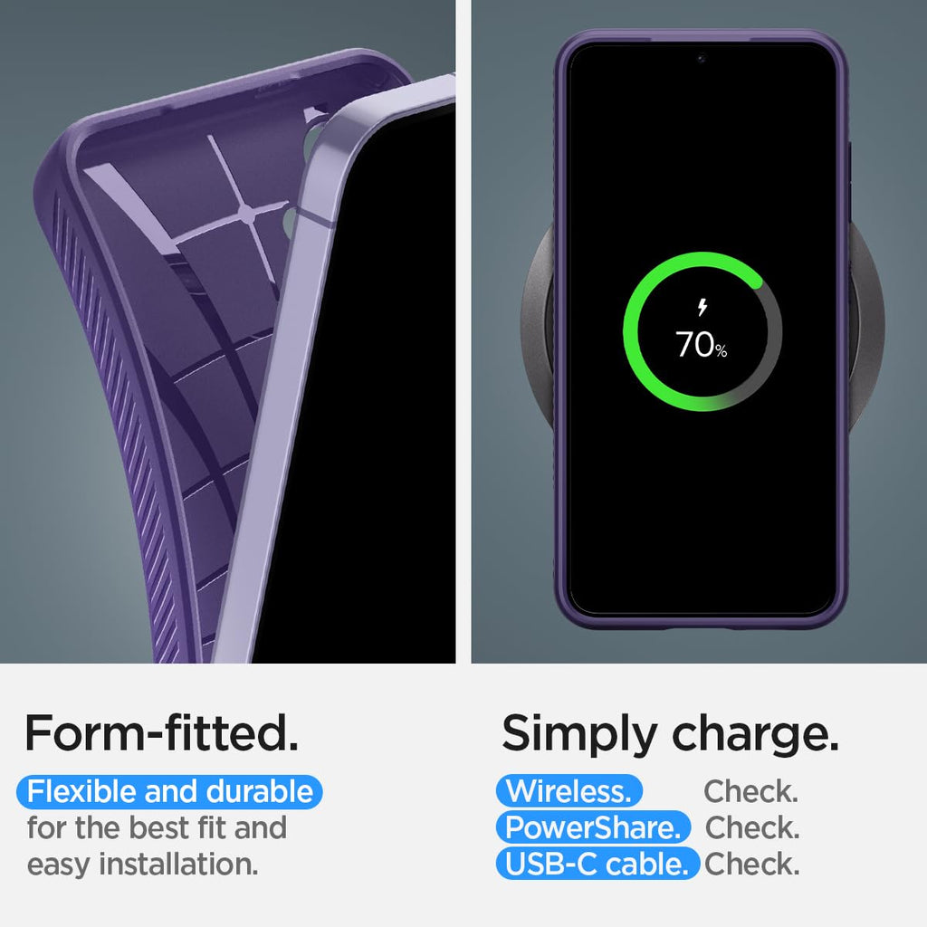 Spigen for Galaxy S26 Case, Liquid Air [No Magnet Ring] [Military-Grade Protection] - Matte Black