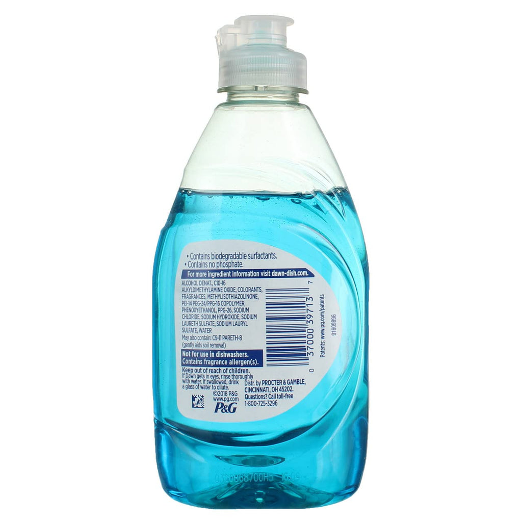 Dawn Ultra Original Dish Soap Refill Jug, Large Size Blue Liquid Dishwashing Detergent, Powerful Dish Soap for Grease, 51.5 oz