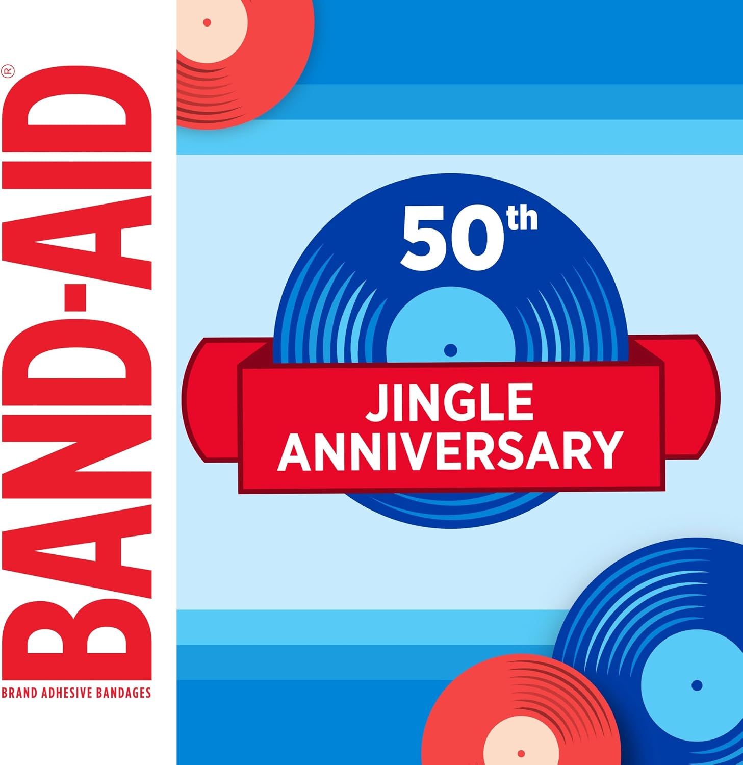 BAND-AID Brand Flexible Fabric Adhesive Bandages, Comfortable Sterile Protection & Wound Care for Minor Cuts, Scrapes & Burns, First Aid Kit Essential, Non-Stick Hurt-Free Pad, Assorted Sizes, 100 Ct