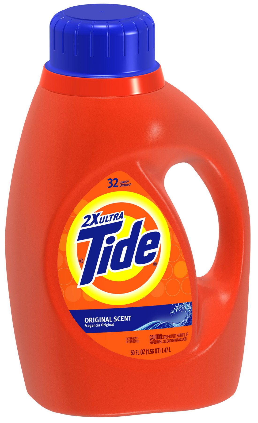 Tide Liquid Laundry Detergent, Original Scent, 125 fl oz, 100 Loads, Boosted Clean Even in Cold Water with Concentrated Washing Soap