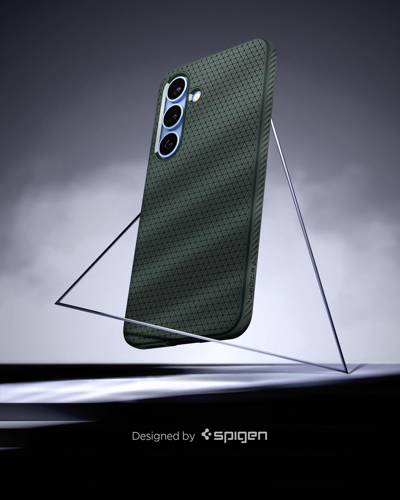 Spigen for Galaxy S26 Case, Liquid Air [No Magnet Ring] [Military-Grade Protection] - Matte Black