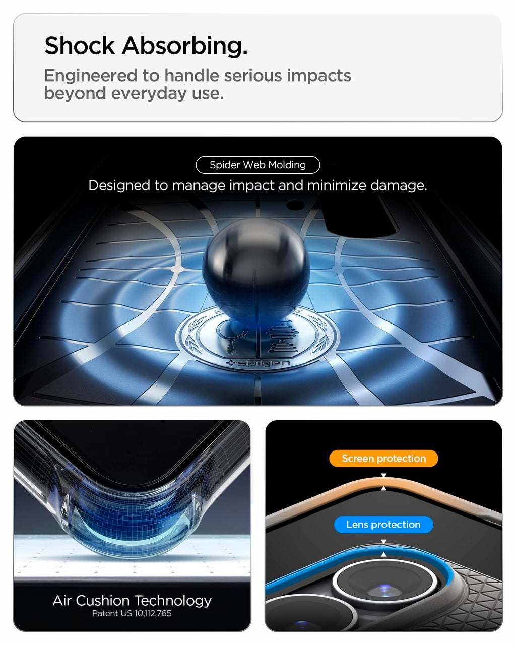 Spigen for Galaxy S26 Case, Liquid Air [No Magnet Ring] [Military-Grade Protection] - Matte Black
