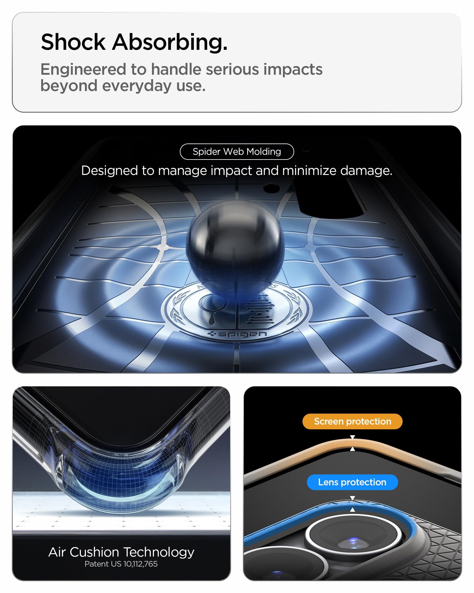 Spigen for Galaxy S26 Case, Liquid Air [No Magnet Ring] [Military-Grade Protection] - Matte Black