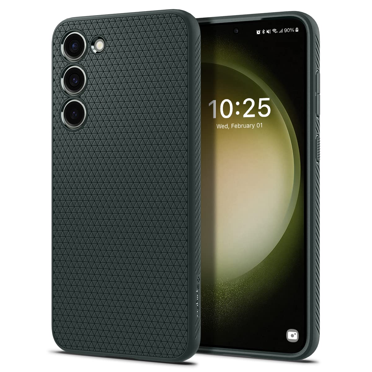 Spigen for Galaxy S26 Case, Liquid Air [No Magnet Ring] [Military-Grade Protection] - Matte Black
