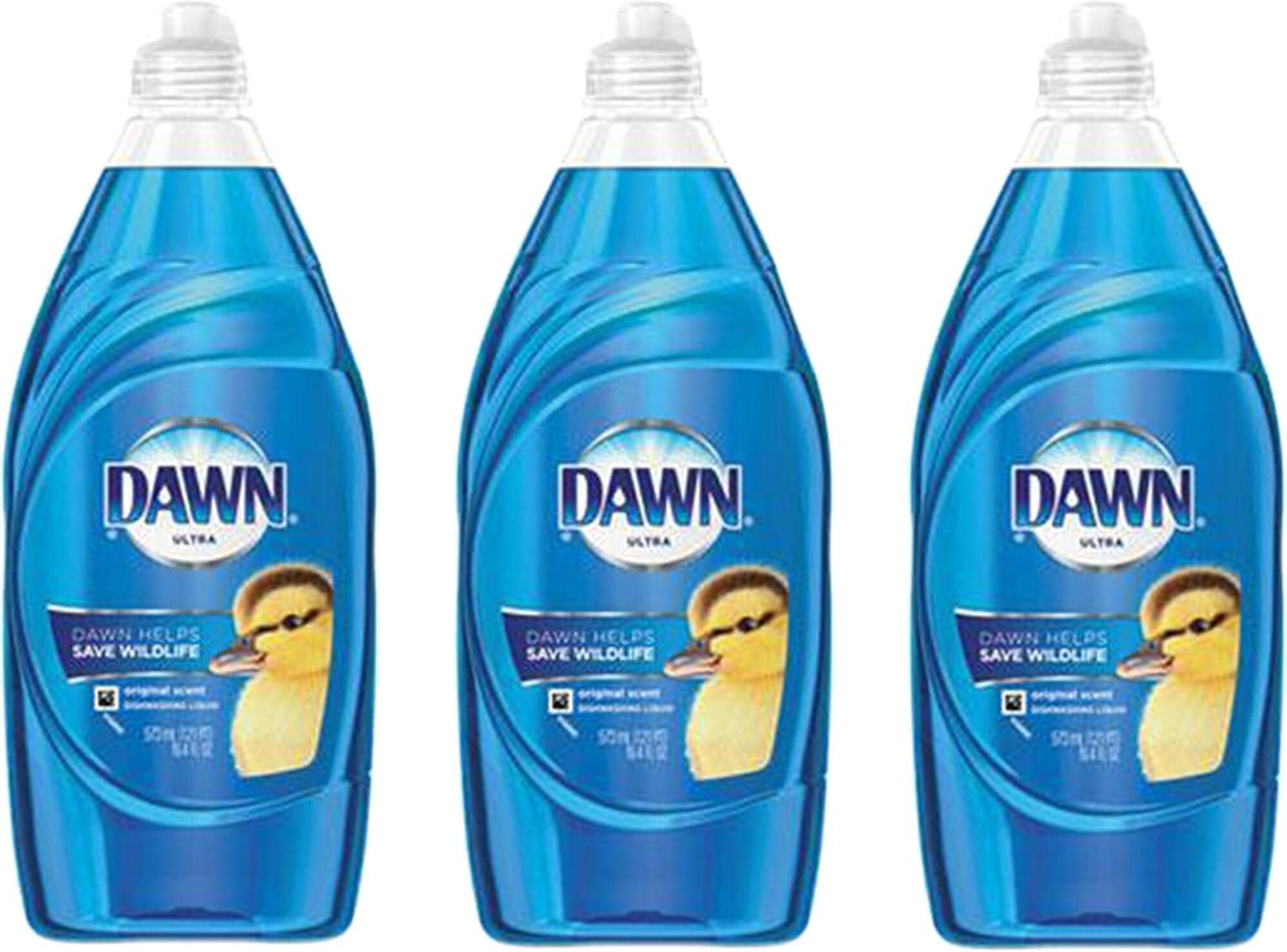 Dawn Ultra Original Dish Soap Refill Jug, Large Size Blue Liquid Dishwashing Detergent, Powerful Dish Soap for Grease, 51.5 oz
