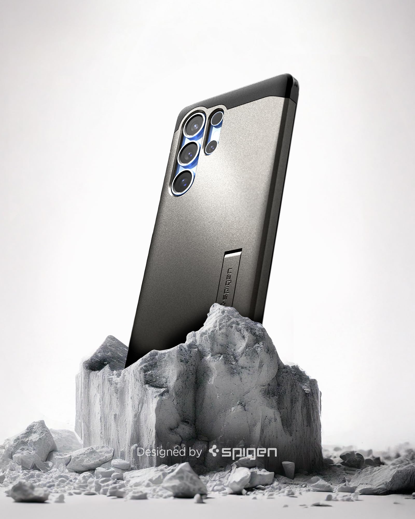 Spigen for Galaxy S26 Ultra Case, Tough Armor MagFit [Kickstand] [Compatible with MagSafe] [Military-Grade Protection] - Black