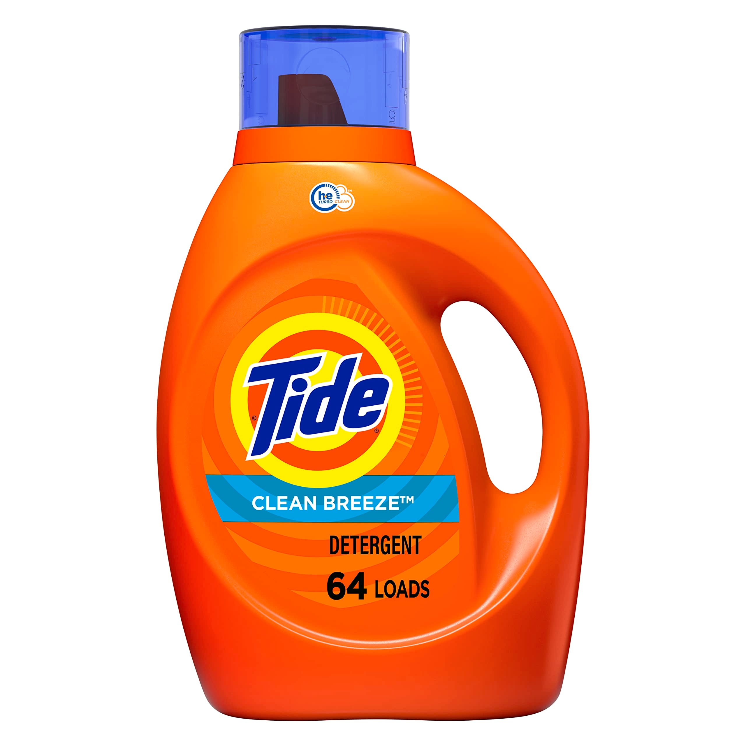 Tide Liquid Laundry Detergent, Original Scent, 125 fl oz, 100 Loads, Boosted Clean Even in Cold Water with Concentrated Washing Soap