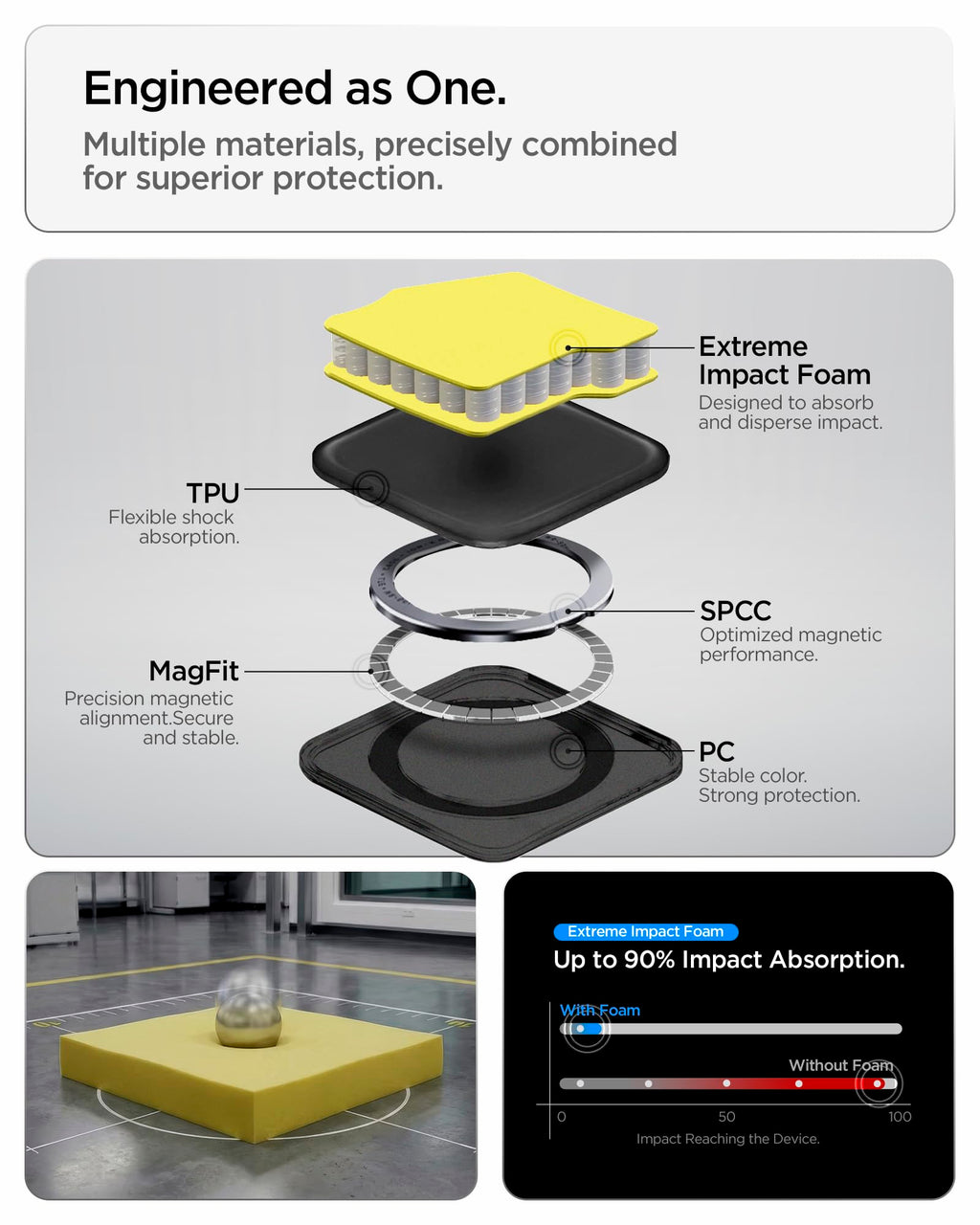 Spigen for Galaxy S26 Ultra Case, Tough Armor MagFit [Kickstand] [Compatible with MagSafe] [Military-Grade Protection] - Black