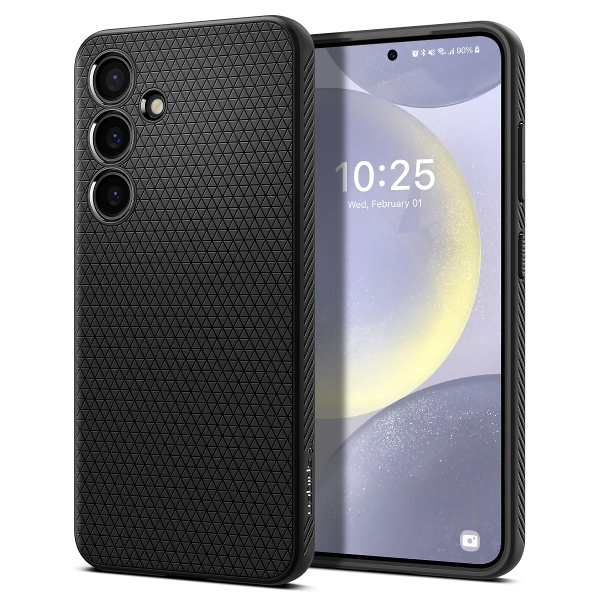 Spigen for Galaxy S26 Case, Liquid Air [No Magnet Ring] [Military-Grade Protection] - Matte Black