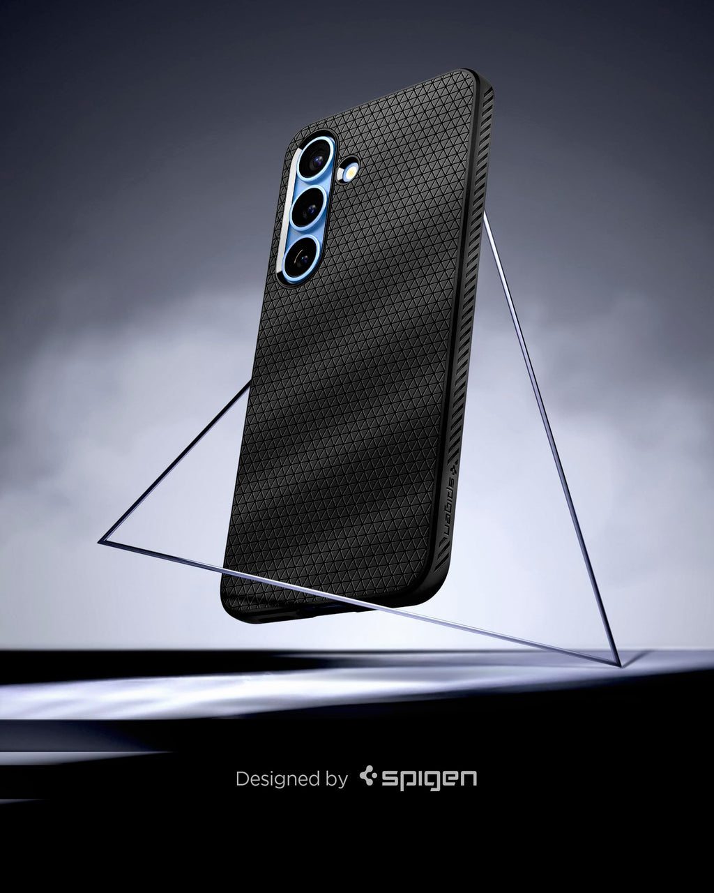 Spigen for Galaxy S26 Case, Liquid Air [No Magnet Ring] [Military-Grade Protection] - Matte Black