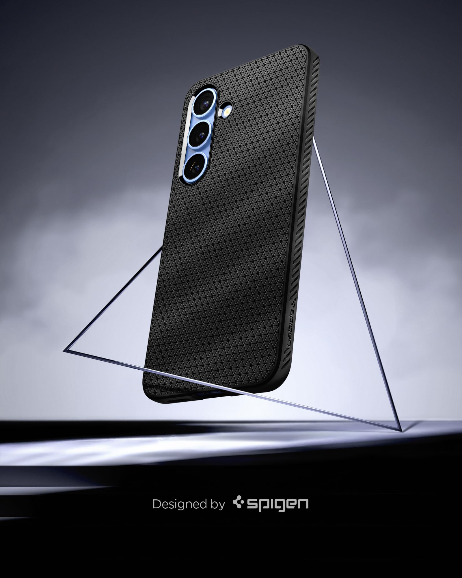 Spigen for Galaxy S26 Case, Liquid Air [No Magnet Ring] [Military-Grade Protection] - Matte Black