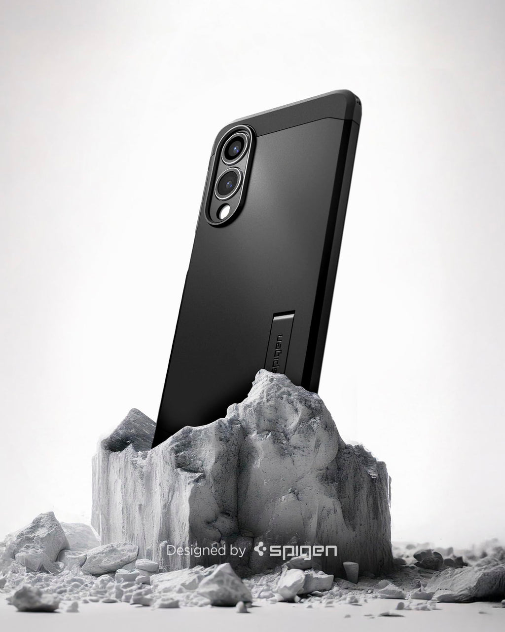 Spigen for Galaxy S26 Ultra Case, Tough Armor MagFit [Kickstand] [Compatible with MagSafe] [Military-Grade Protection] - Black