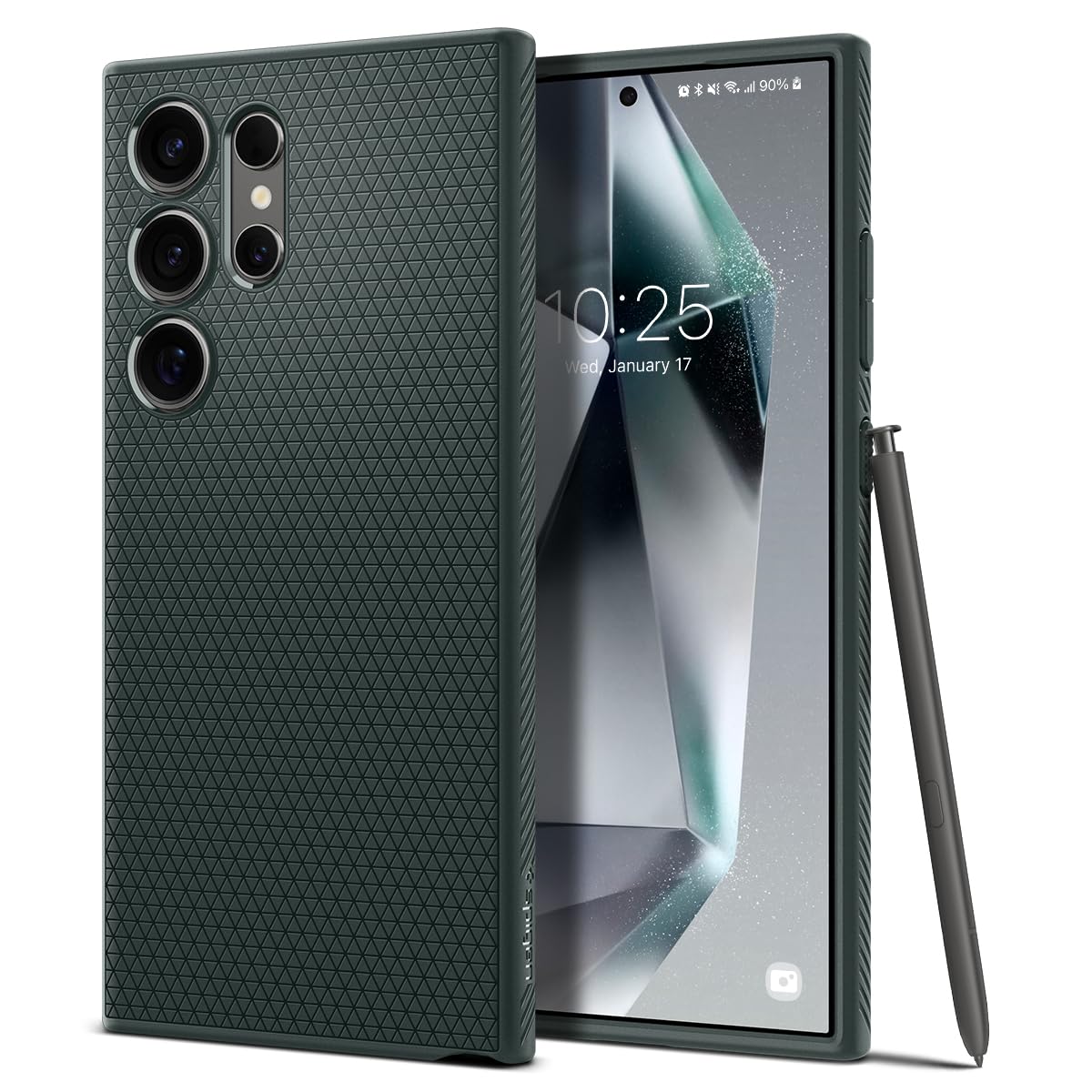Spigen for Galaxy S26 Case, Liquid Air [No Magnet Ring] [Military-Grade Protection] - Matte Black