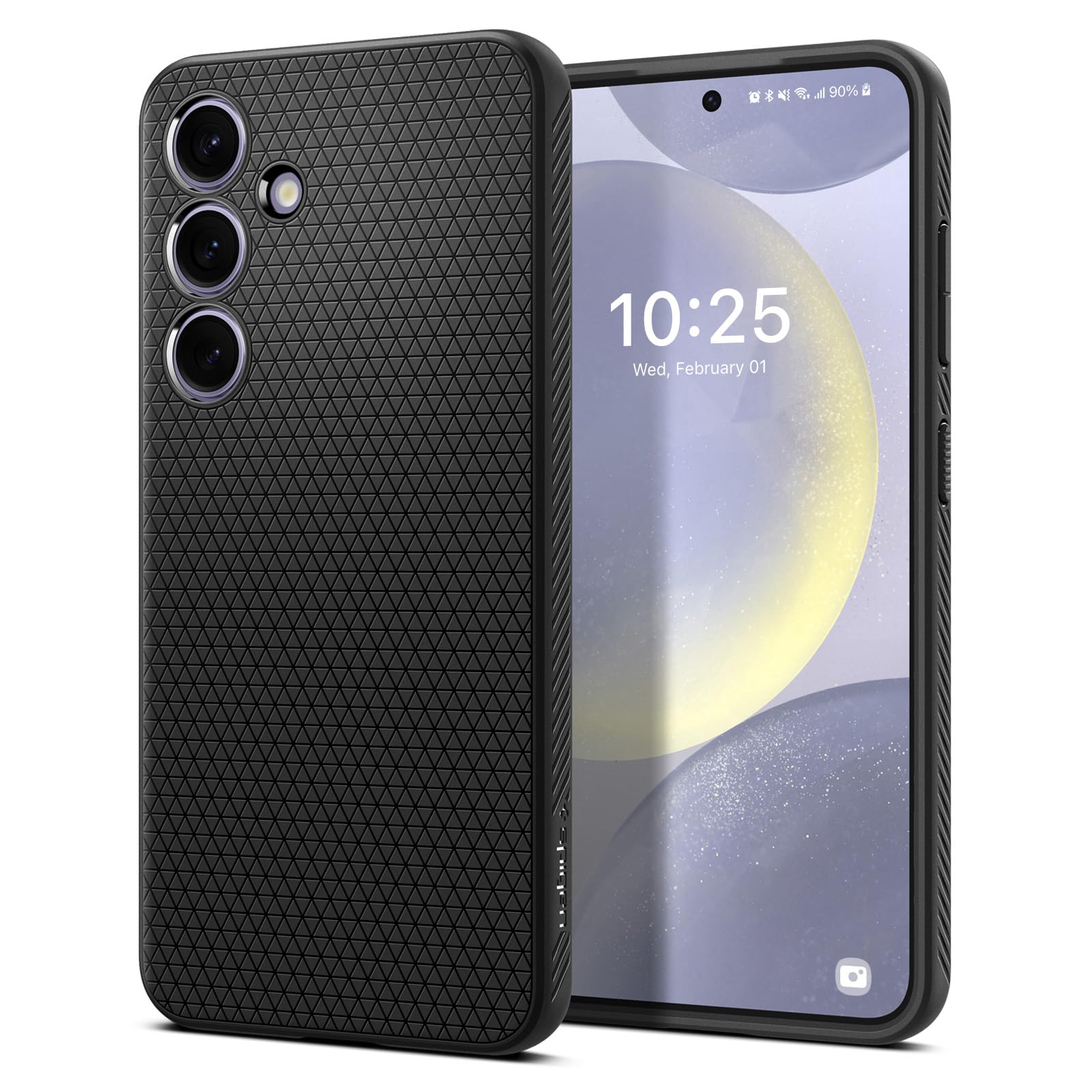 Spigen for Galaxy S26 Case, Liquid Air [No Magnet Ring] [Military-Grade Protection] - Matte Black
