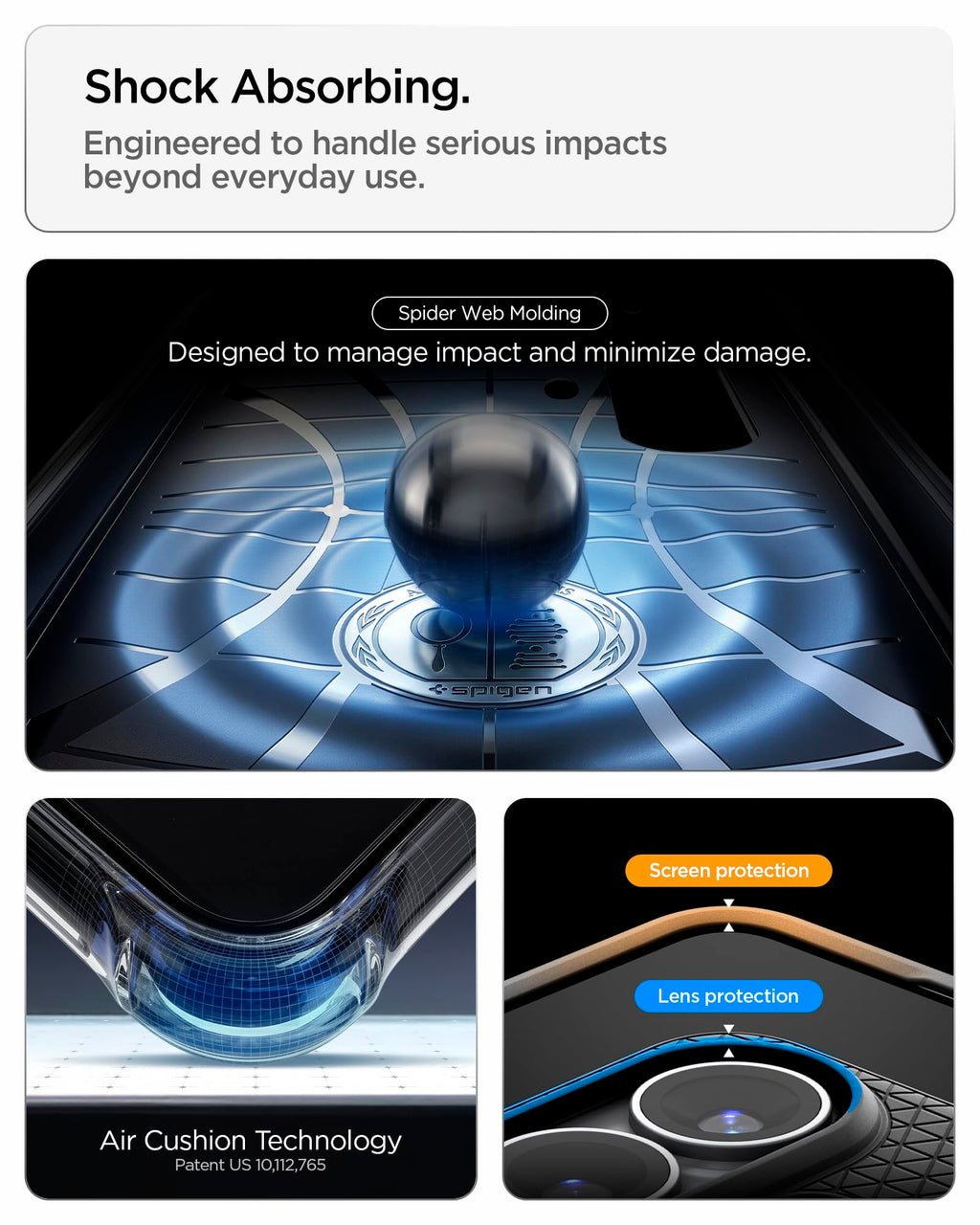 Spigen for Galaxy S26 Case, Liquid Air [No Magnet Ring] [Military-Grade Protection] - Matte Black