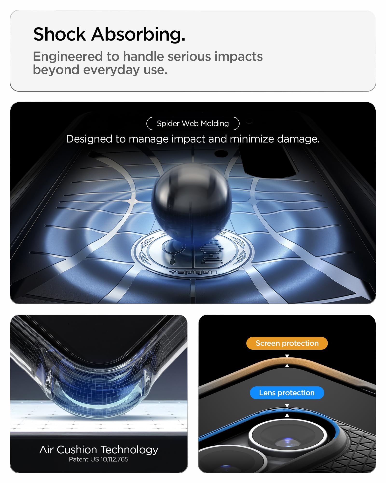Spigen for Galaxy S26 Case, Liquid Air [No Magnet Ring] [Military-Grade Protection] - Matte Black
