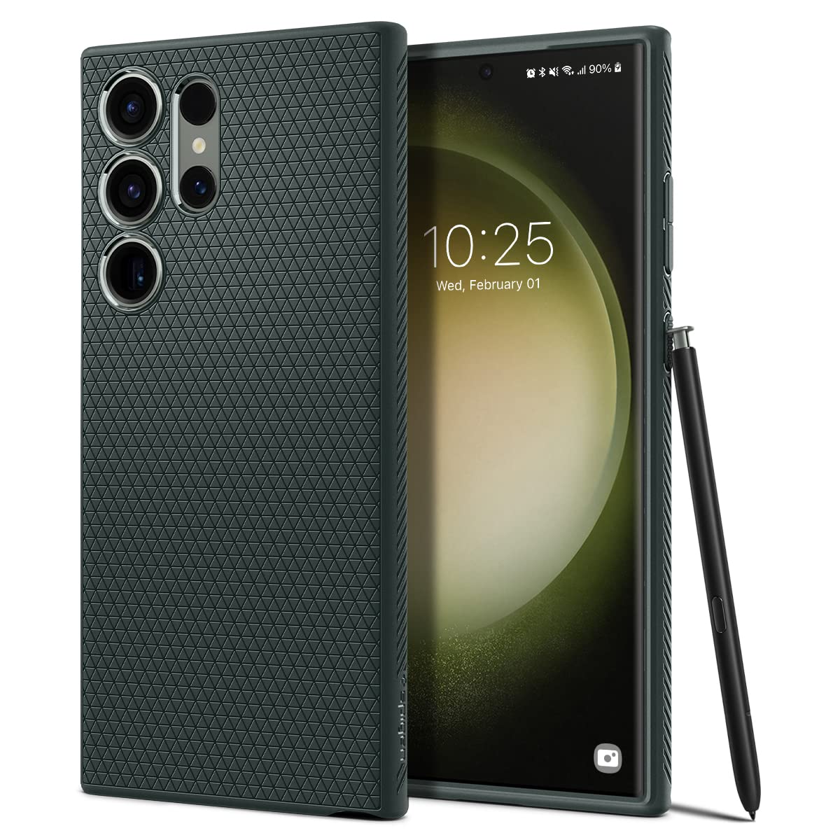 Spigen for Galaxy S26 Case, Liquid Air [No Magnet Ring] [Military-Grade Protection] - Matte Black