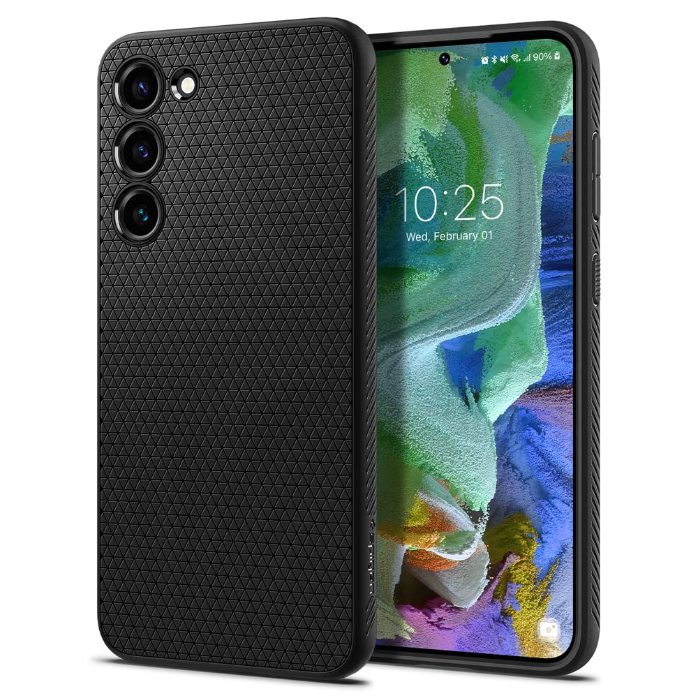 Spigen for Galaxy S26 Case, Liquid Air [No Magnet Ring] [Military-Grade Protection] - Matte Black