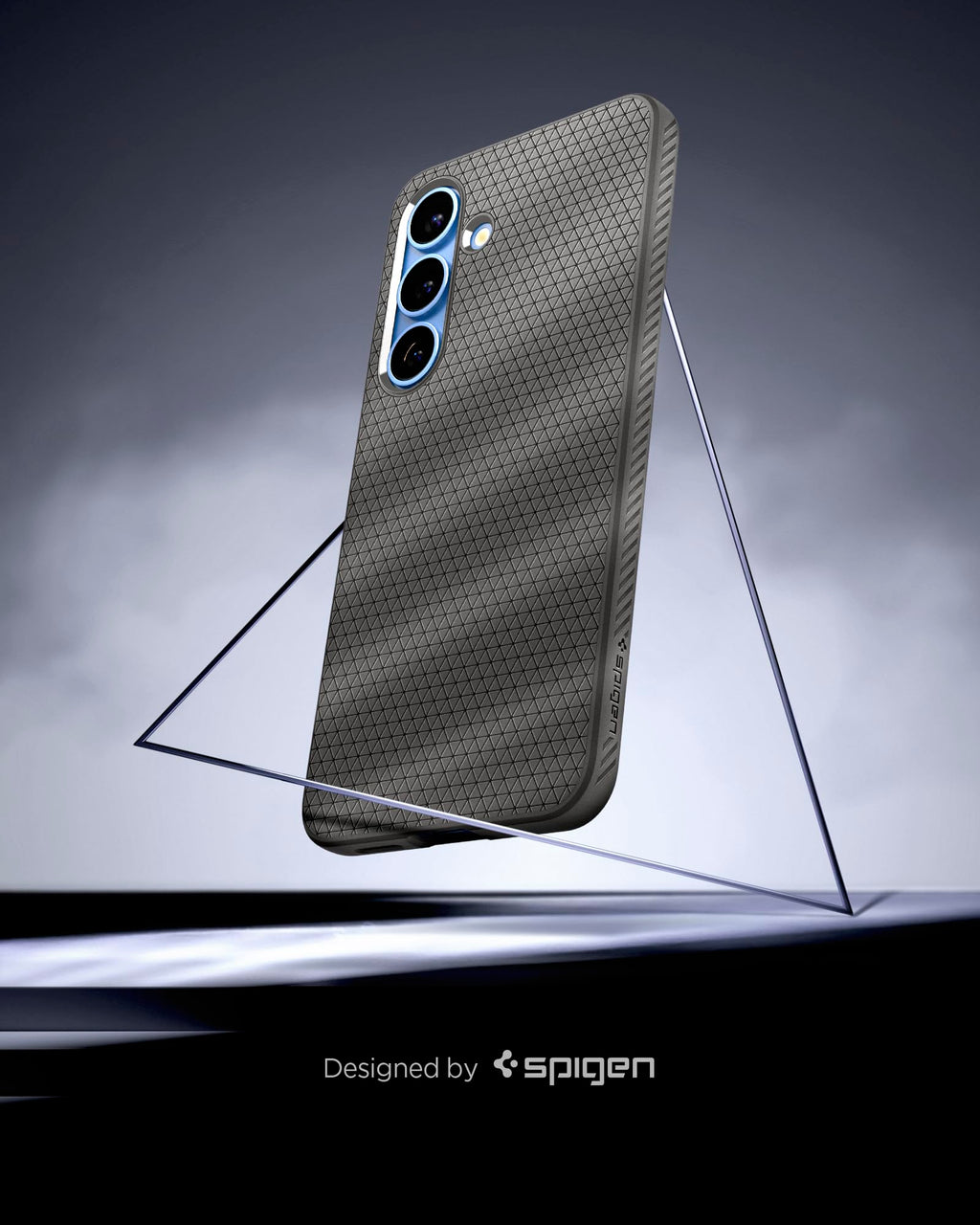 Spigen for Galaxy S26 Case, Liquid Air [No Magnet Ring] [Military-Grade Protection] - Matte Black