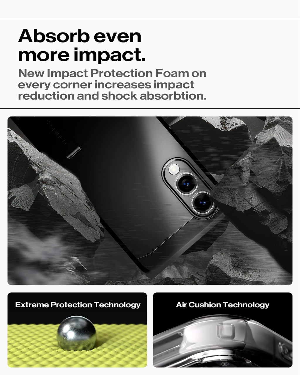 Spigen for Galaxy S26 Ultra Case, Tough Armor MagFit [Kickstand] [Compatible with MagSafe] [Military-Grade Protection] - Black