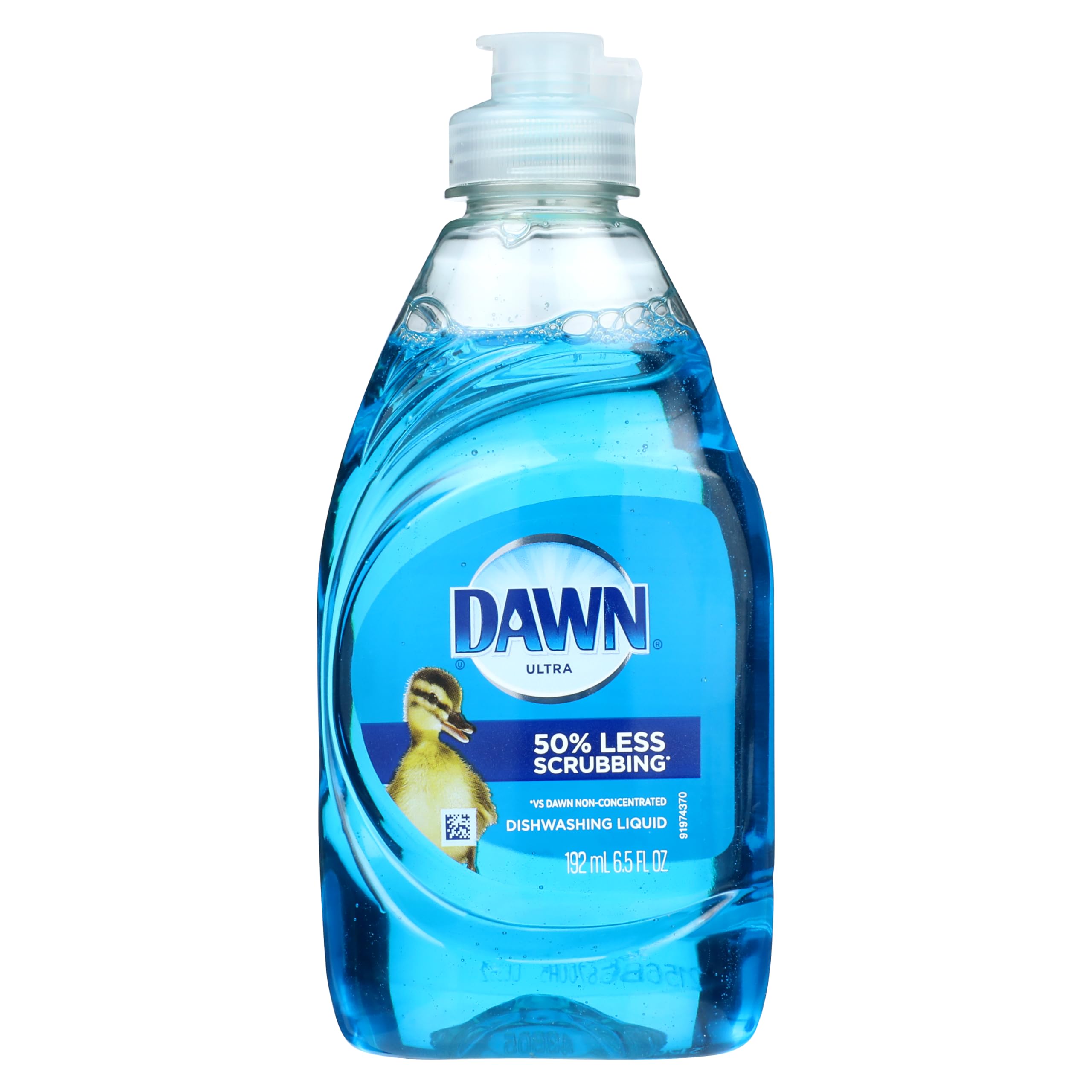 Dawn Ultra Original Dish Soap Refill Jug, Large Size Blue Liquid Dishwashing Detergent, Powerful Dish Soap for Grease, 51.5 oz