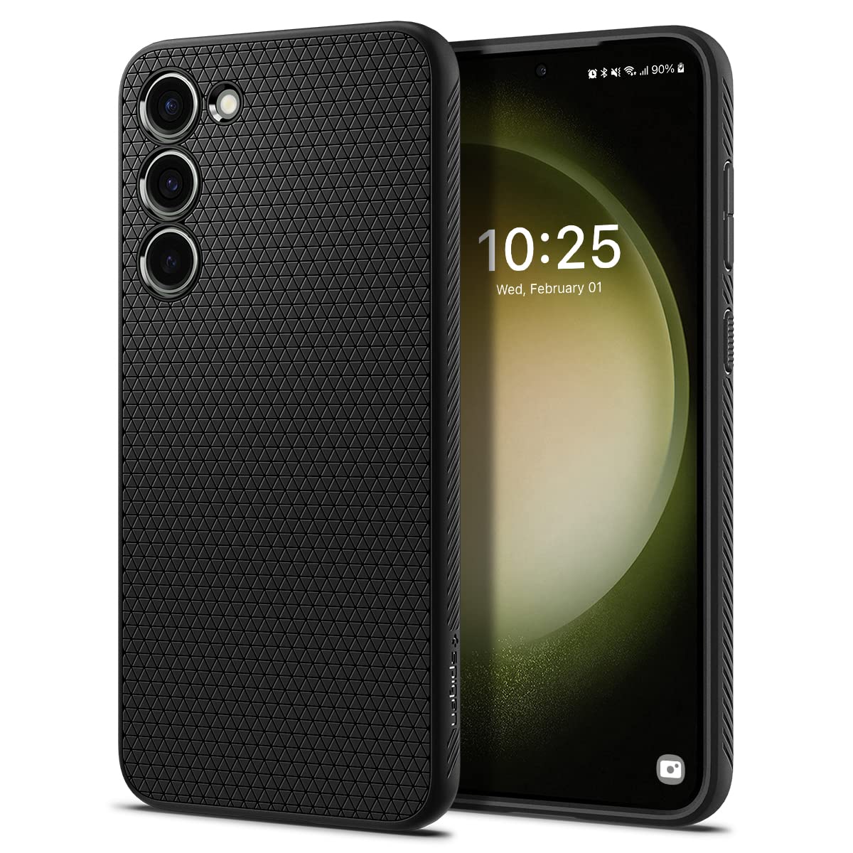 Spigen for Galaxy S26 Case, Liquid Air [No Magnet Ring] [Military-Grade Protection] - Matte Black