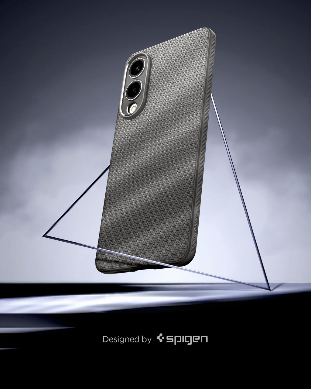 Spigen for Galaxy S26 Case, Liquid Air [No Magnet Ring] [Military-Grade Protection] - Matte Black
