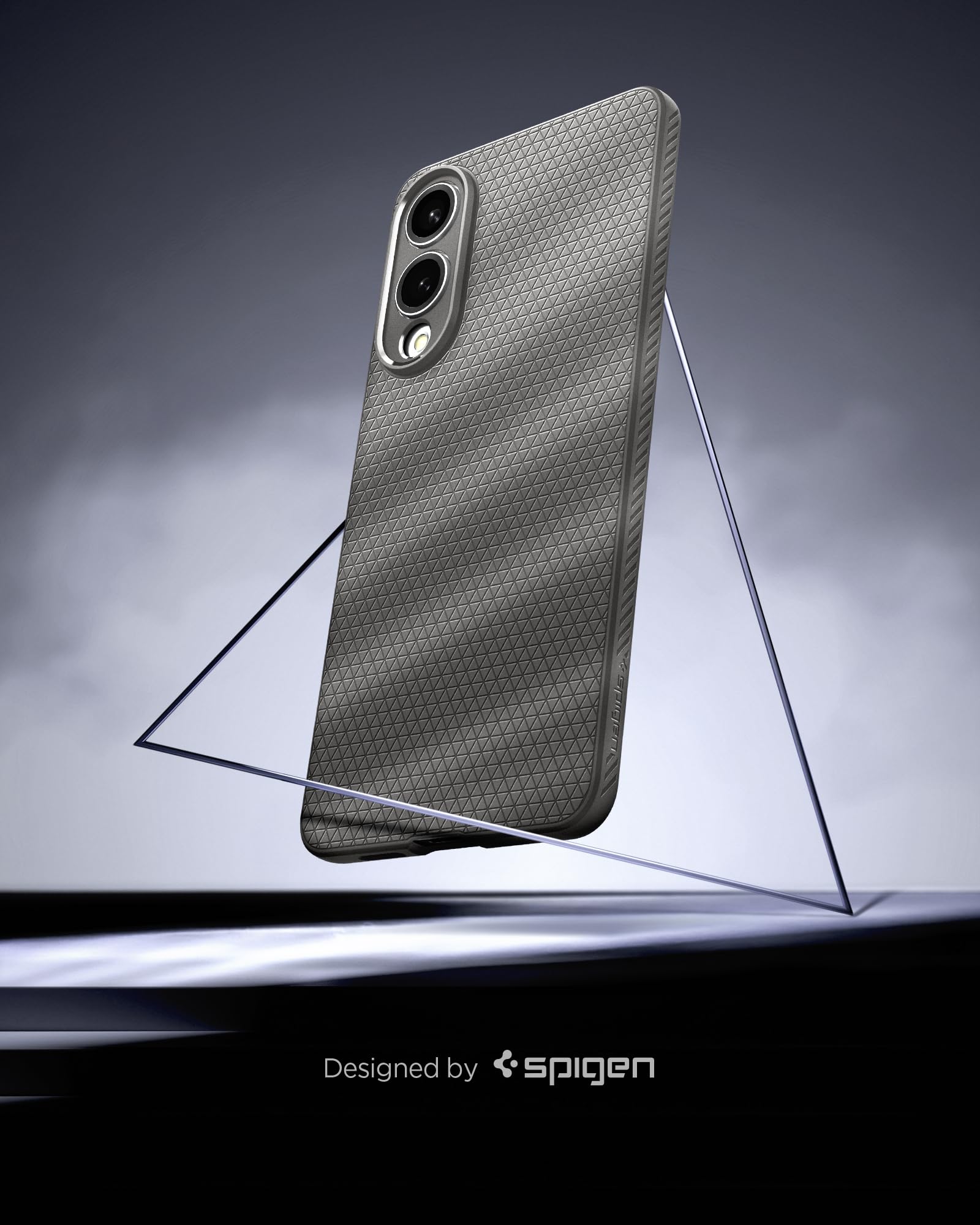 Spigen for Galaxy S26 Case, Liquid Air [No Magnet Ring] [Military-Grade Protection] - Matte Black