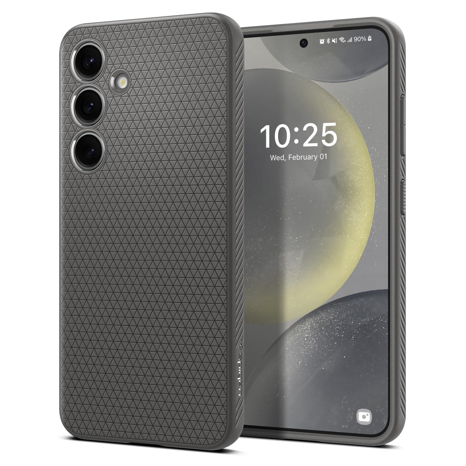 Spigen for Galaxy S26 Case, Liquid Air [No Magnet Ring] [Military-Grade Protection] - Matte Black