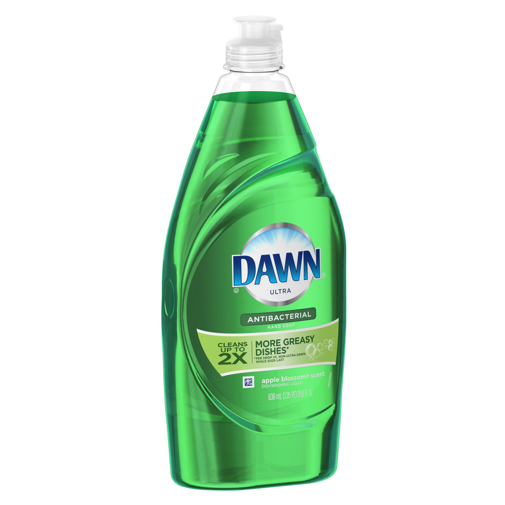 Dawn Ultra Original Dish Soap Refill Jug, Large Size Blue Liquid Dishwashing Detergent, Powerful Dish Soap for Grease, 51.5 oz
