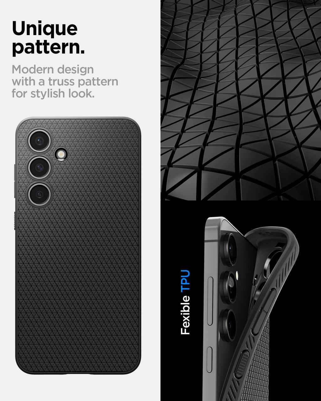 Spigen for Galaxy S26 Case, Liquid Air [No Magnet Ring] [Military-Grade Protection] - Matte Black