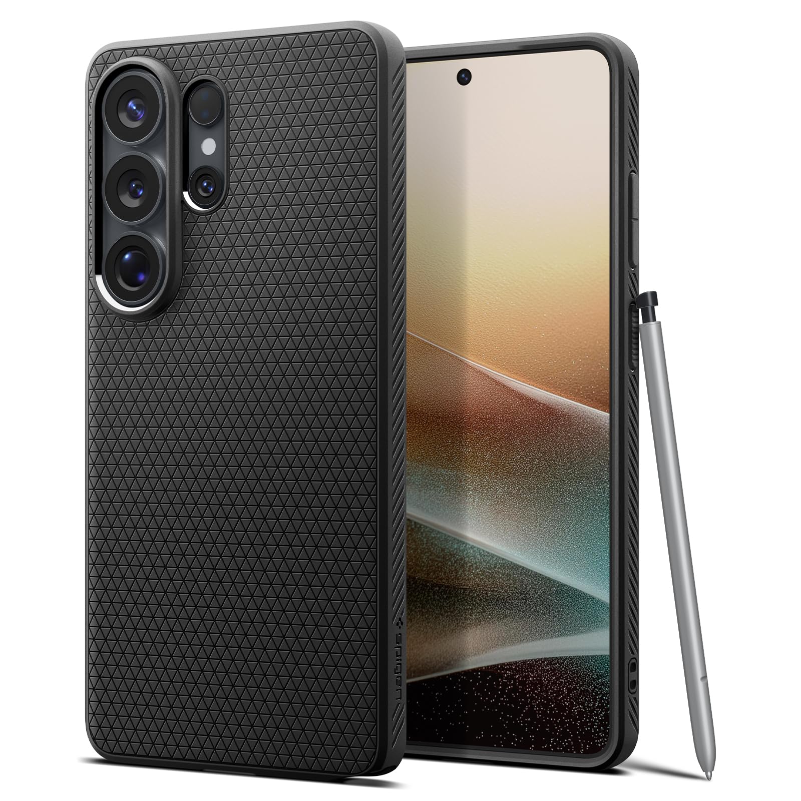 Spigen for Galaxy S26 Case, Liquid Air [No Magnet Ring] [Military-Grade Protection] - Matte Black