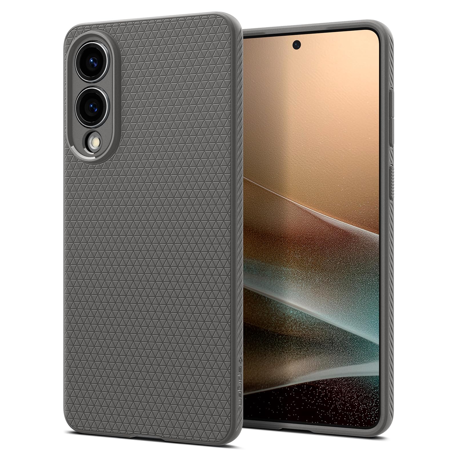 Spigen for Galaxy S26 Case, Liquid Air [No Magnet Ring] [Military-Grade Protection] - Matte Black