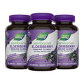 Nature's Way Sambucus Elderberry Gummies, Immune Support Gummy for Adults & Kids Ages 4+ with Black Elderberry Extract, Vitamin C, Vitamin D3, and Zinc*, 60 Gummies | Immune Gummy with Black Elderberry Extract, Vitamin C, D3, Zinc, and Superfood Antioxida