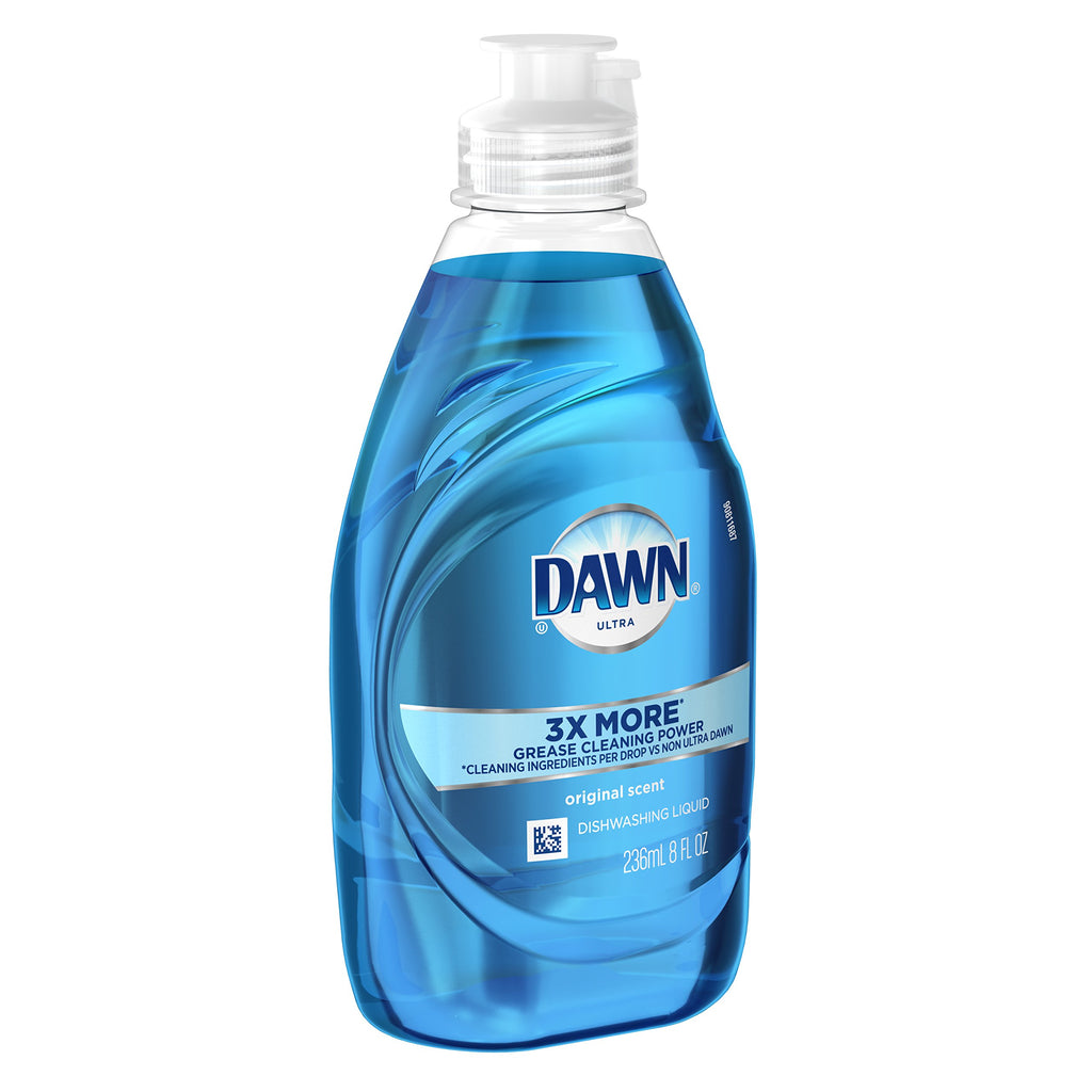 Dawn Ultra Original Dish Soap Refill Jug, Large Size Blue Liquid Dishwashing Detergent, Powerful Dish Soap for Grease, 51.5 oz