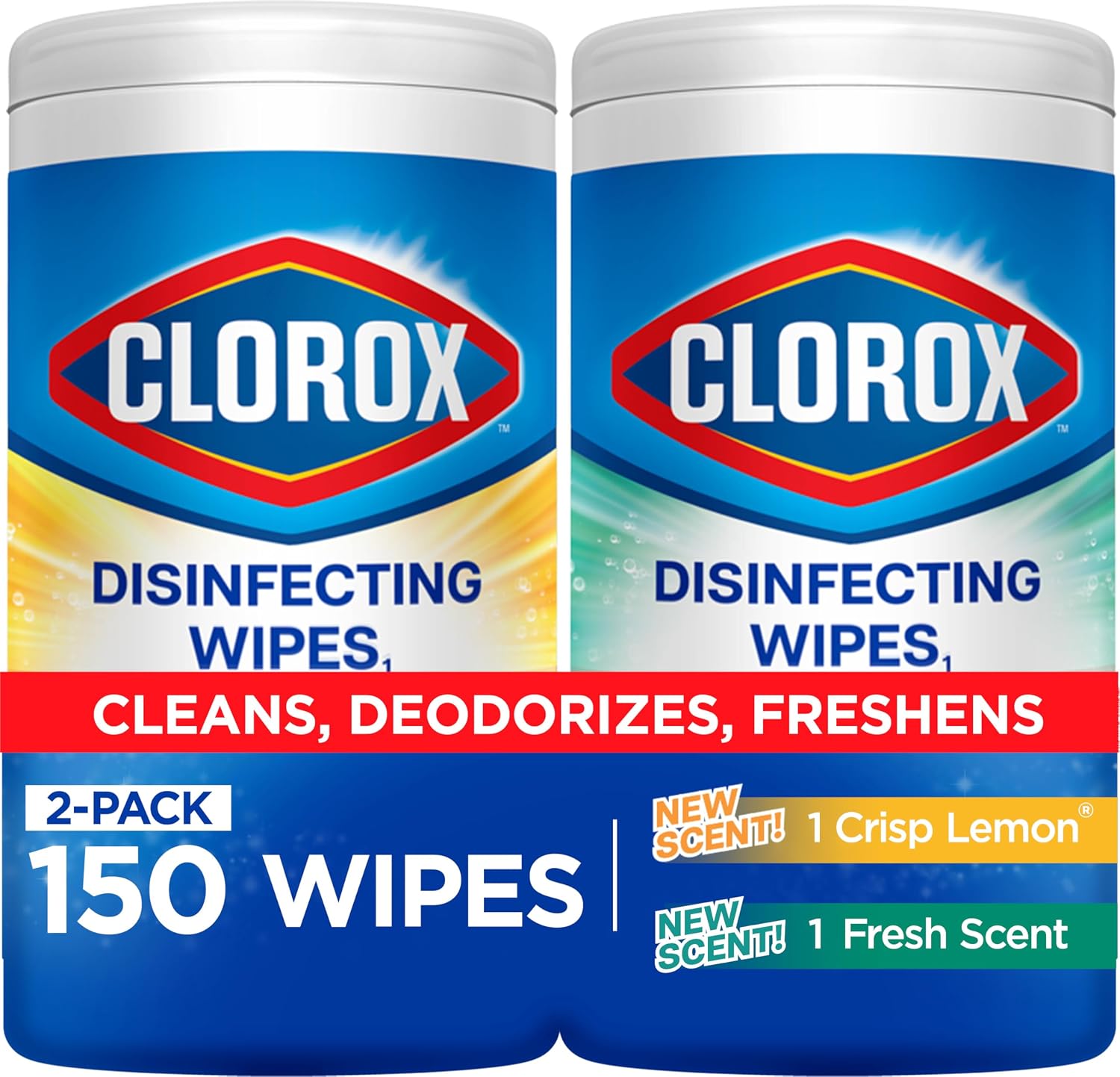 Clorox Disinfecting Wipes Back to School Variety Pack, 75 Count Each, Pack of 3 (Package May Vary)