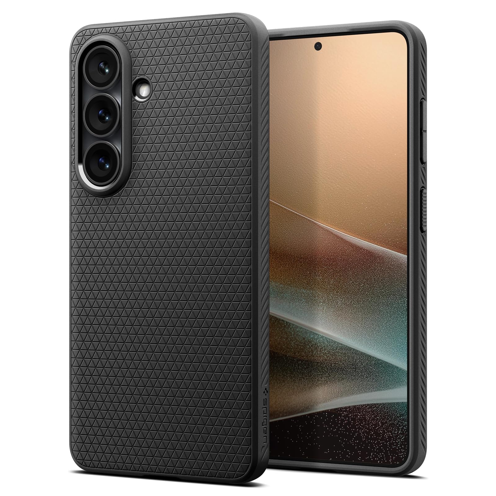 Spigen for Galaxy S26 Case, Liquid Air [No Magnet Ring] [Military-Grade Protection] - Matte Black