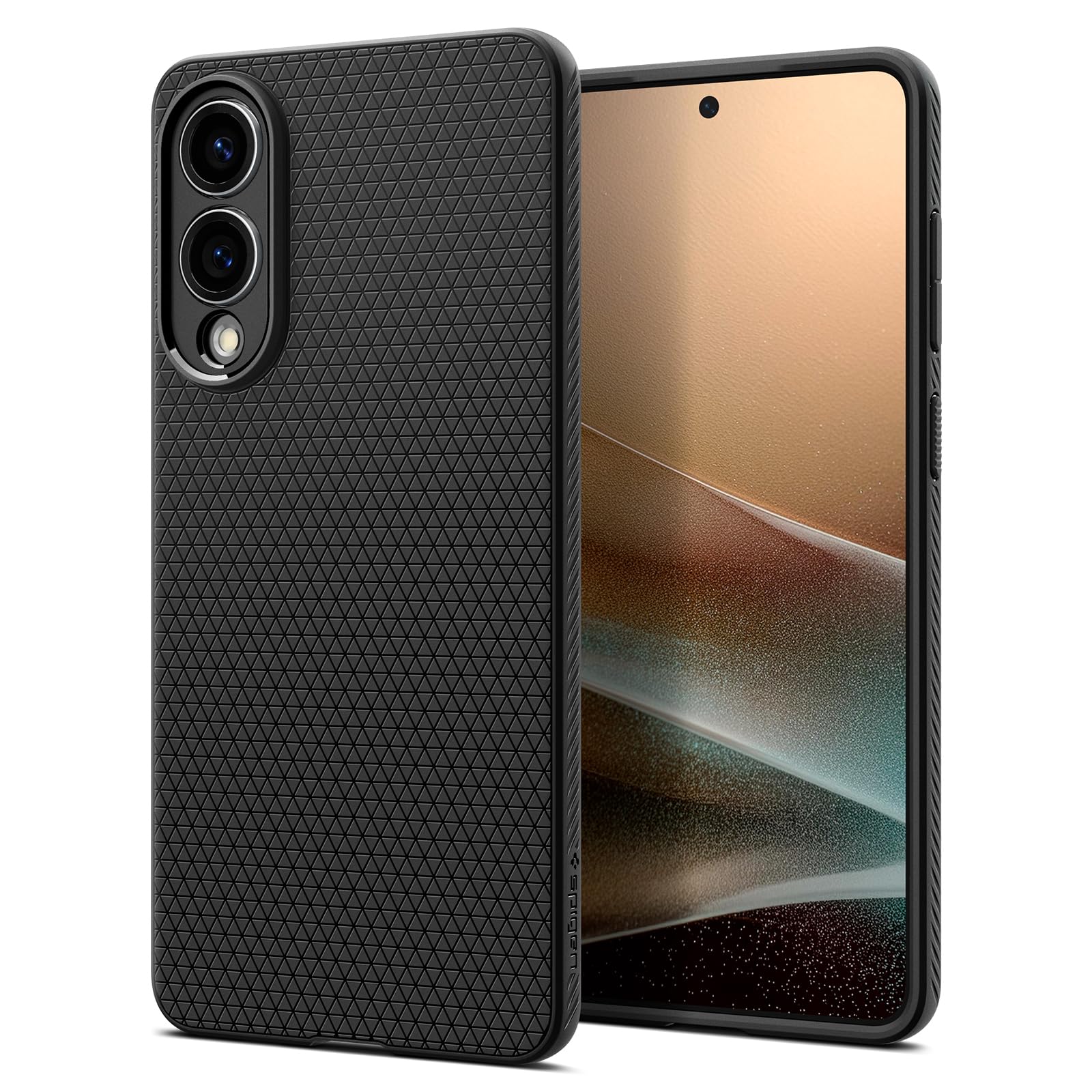 Spigen for Galaxy S26 Case, Liquid Air [No Magnet Ring] [Military-Grade Protection] - Matte Black
