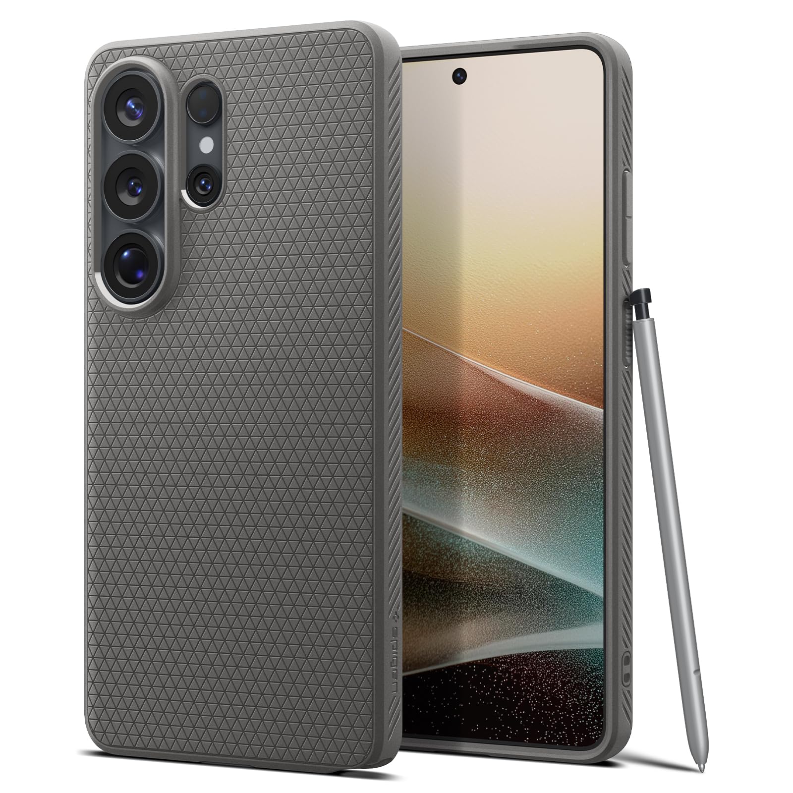 Spigen for Galaxy S26 Case, Liquid Air [No Magnet Ring] [Military-Grade Protection] - Matte Black