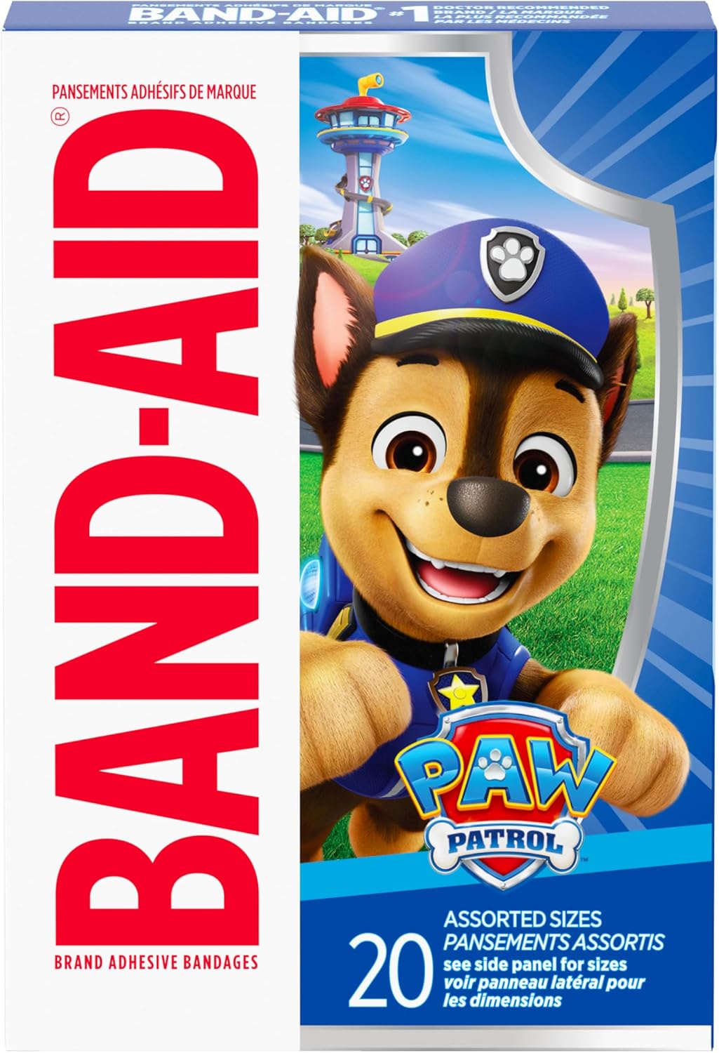 BAND-AID Brand Flexible Fabric Adhesive Bandages, Comfortable Sterile Protection & Wound Care for Minor Cuts, Scrapes & Burns, First Aid Kit Essential, Non-Stick Hurt-Free Pad, Assorted Sizes, 100 Ct