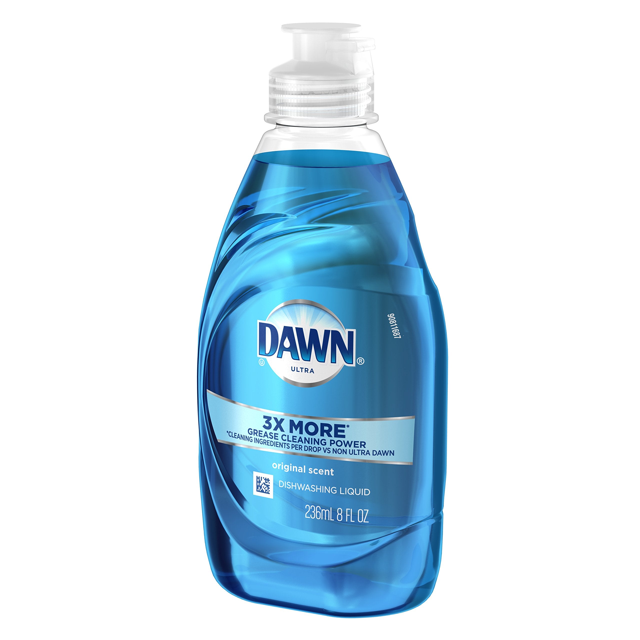 Dawn Ultra Original Dish Soap Refill Jug, Large Size Blue Liquid Dishwashing Detergent, Powerful Dish Soap for Grease, 51.5 oz